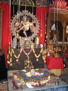 altar at Traveler's Chai Shop
