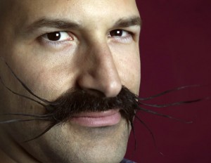 Keith Habrich and moustache